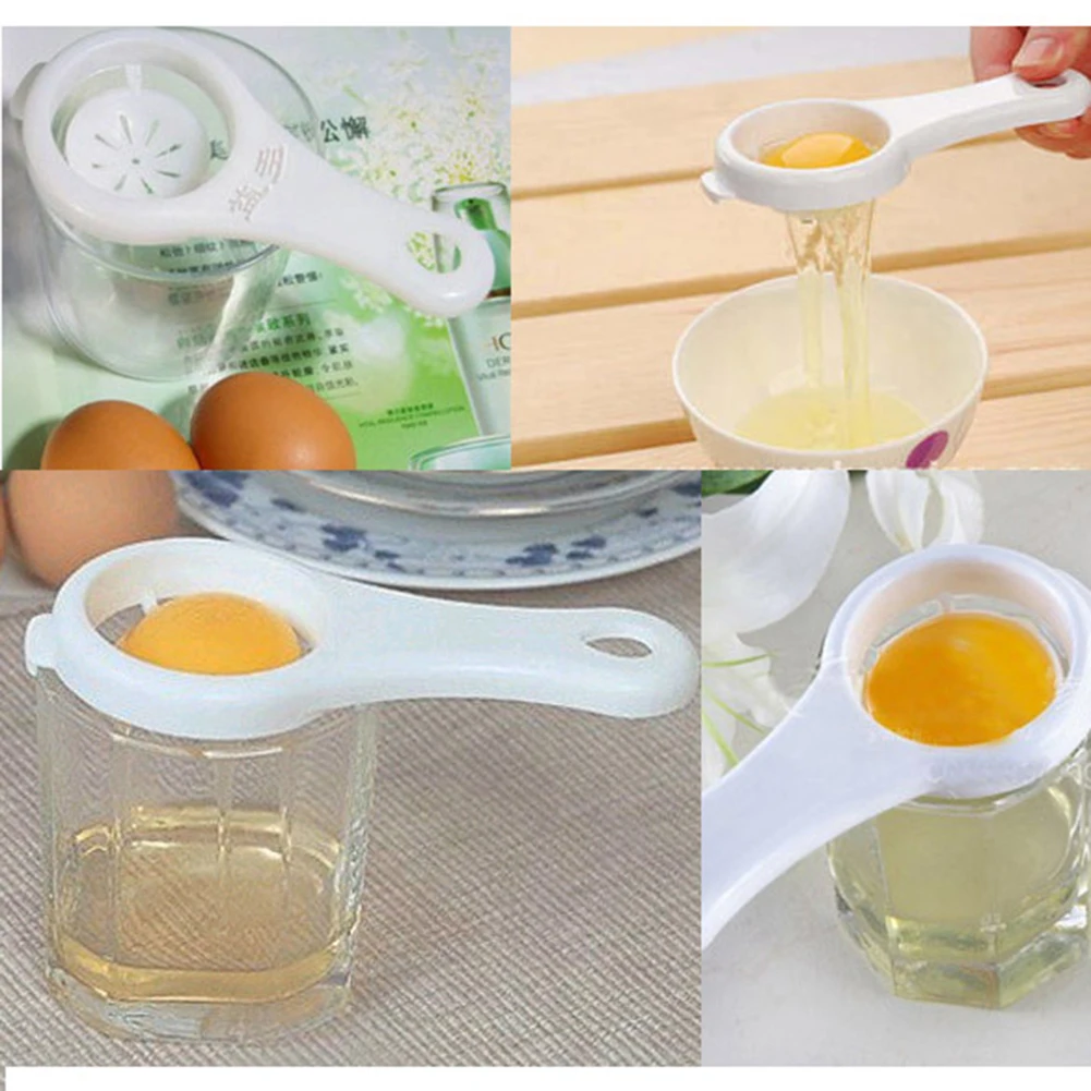 Plastic Egg Yolk Separator Kitchen Baking Cooking Gadget Hand Eggs