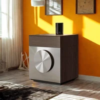 Table de chevet italienne minimaliste Unique Chic luxe table de chevet tendance classique Glamour Criado Mudo Para Quarto meubles pour chambre 5