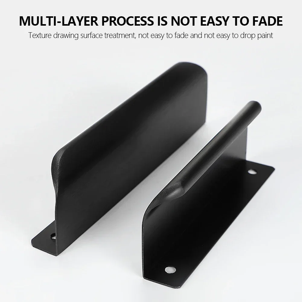 Description Picture 5 of itemGold Black Hidden Cabinet Pulls Aluminum Alloy Kitchen Cupboard Handles Drawer Knobs Furniture Handle Bedroom Hardware