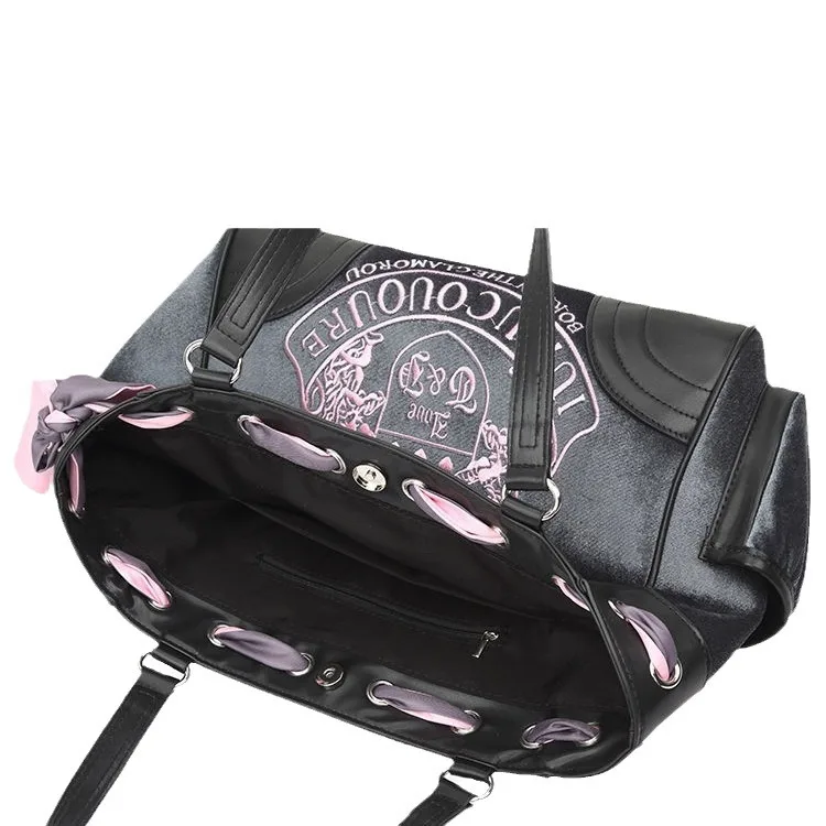 حقيبة كتف محمولة للنساء ، نمط إنز ، مشاهير الإنترن...