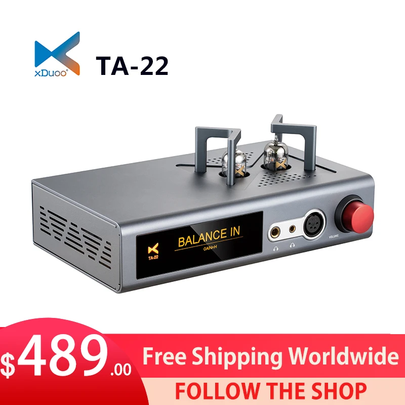 

XDUOO TA-22 цифро-аналоговый преобразователь для наушников ES9038Q2M * 2 USB DSD256 32 бит/384 кГц TA22 HD Bluetooth цифро-аналоговый усилитель