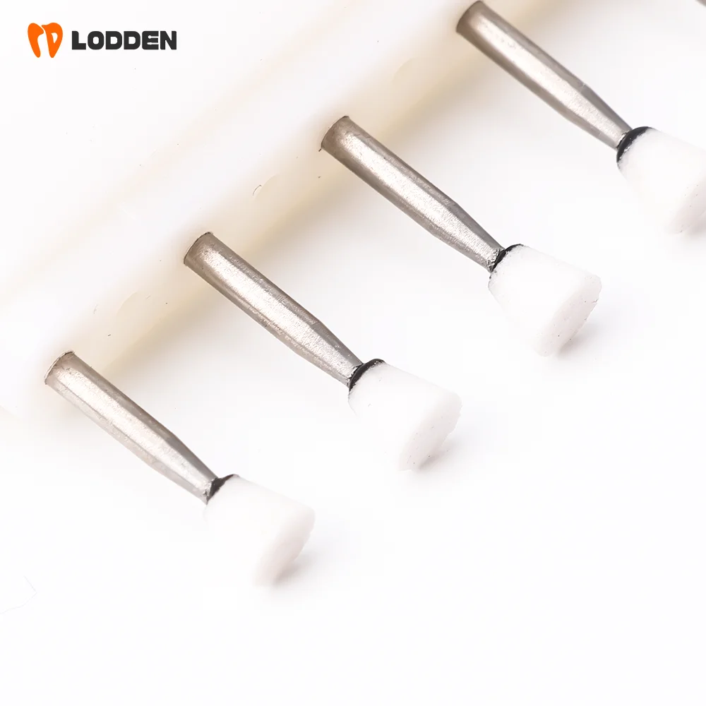 LODDEN 5 Stück Dental-Polierbohrer aus weißem Stein, Kegel-/Flammen-/runde Form, Abriebbohrer, FG zum Polieren, Füllen von Verbundwerkzeugen – Detail 33