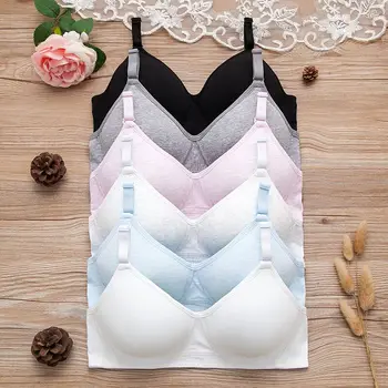 여아용 속옷 개발 기간, 고등학생 여름 얇은 브래지어, 작은 가슴, 1 PC, 2 PC, 3PC