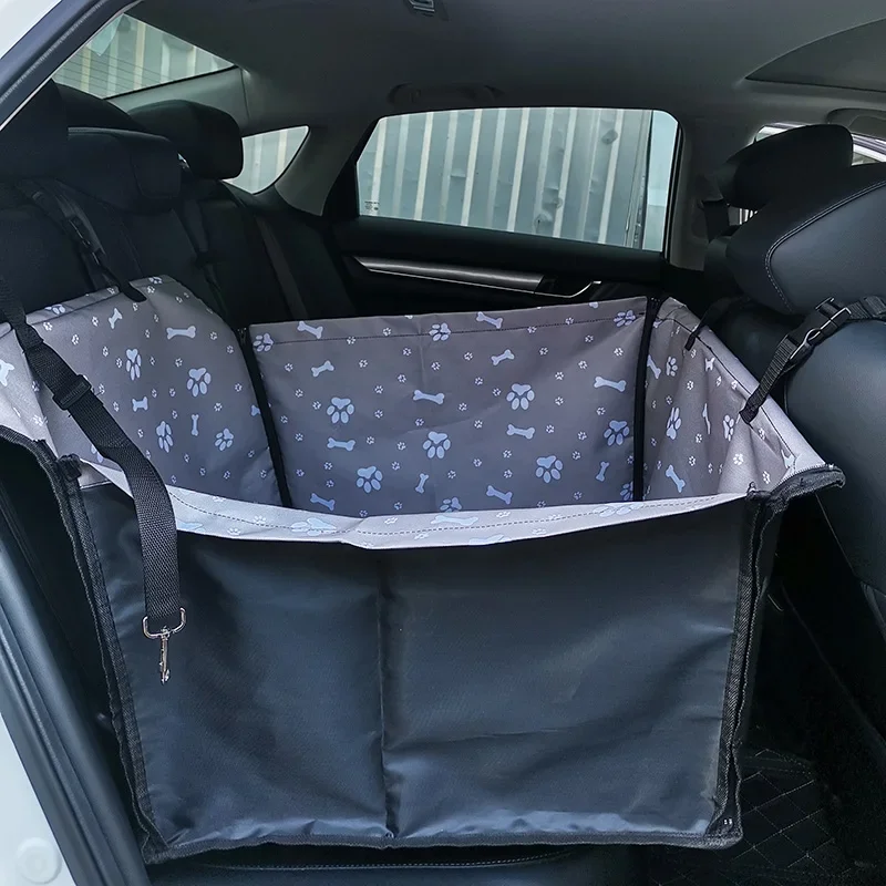 Dog Car Seat Cover Hammock For Dogs In The Car Transportin Pet Puppy Seat Basket Dogs Cats Waterproof Mat Bag
