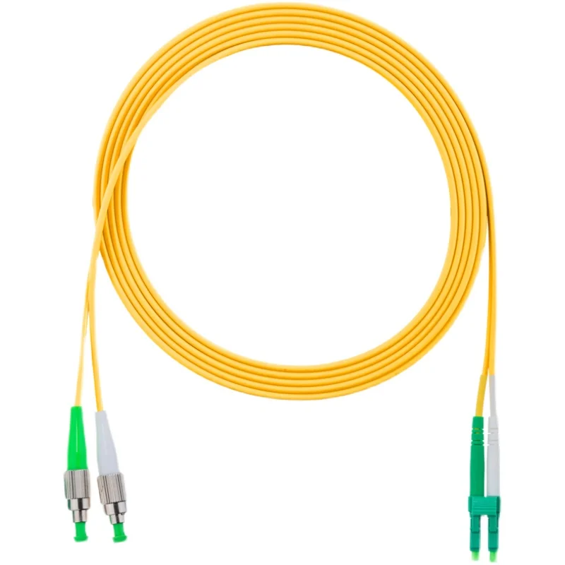 

LC/APC to FC APC Fiber Patch Cable Single Mode 9/125 Duplex 2.0mm Cable