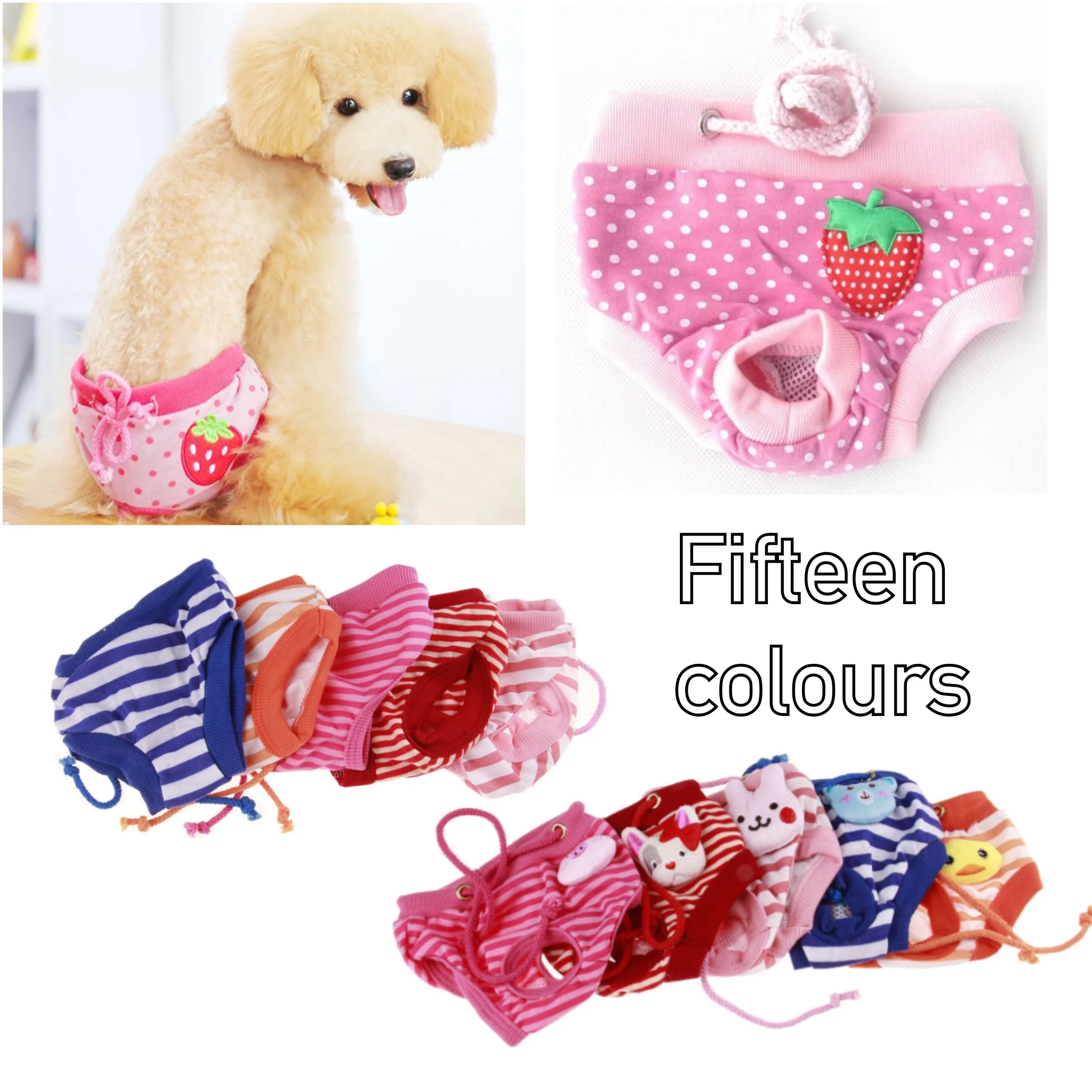 Panties Medium Dogs Physiological Pants Sanitary Pants Dog
