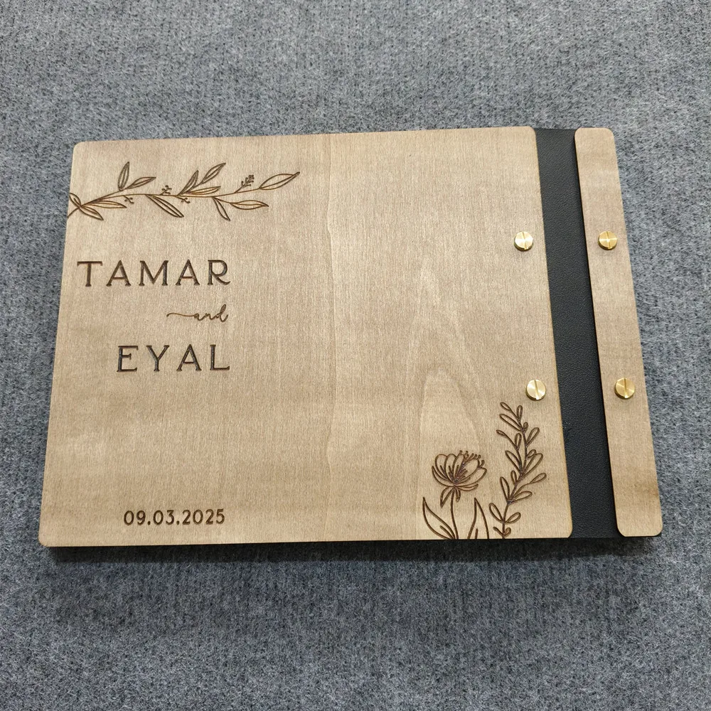 Personalized Wedding Guest Book, Wedding Album, Planner Guestbook, Gift, Photo Album, Engagement Gift