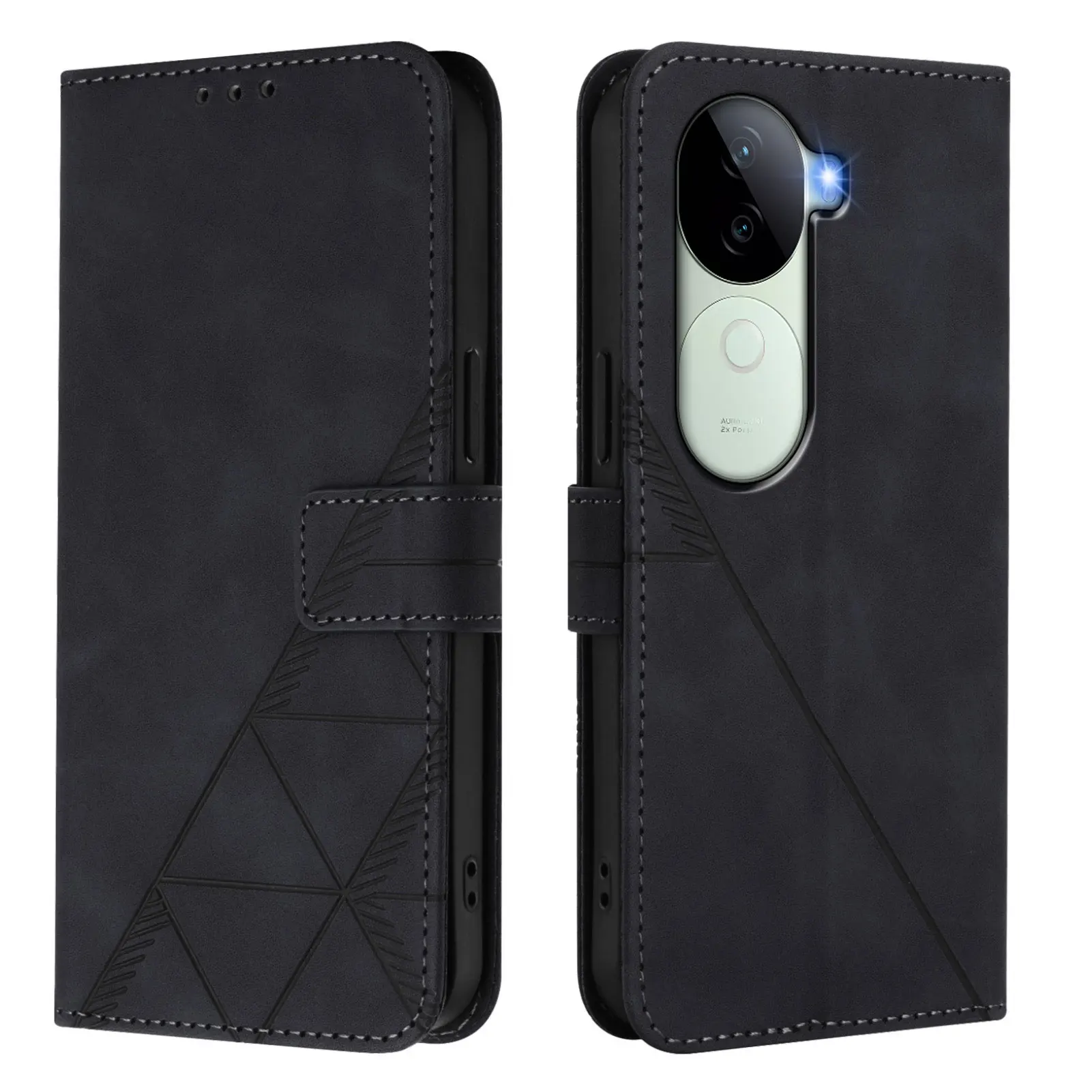 Premium Flip Leather Card Wallet Phone Case Cover