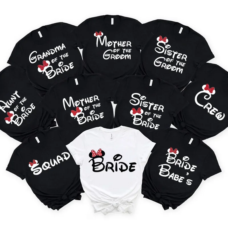 

Bride Squad Tee Clothes Bachelorette Party T-shirts Bride Tribe Tee Shirt Bridal Shower T Shirt Evjf Tee T-shirt Wedding Tops