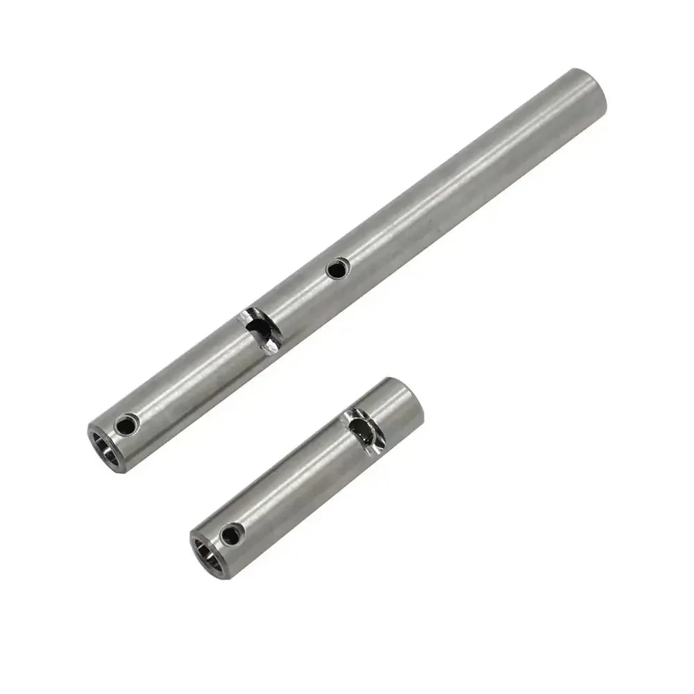 

Stainless Steel Rear Axle Sleeve Anti Slip Enhanced Bushing Weight Rod for Axial Wraith 90018 RR10 Yeti 1/10 RC Car Part
