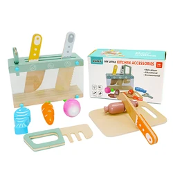 Deluxe Wooden Pretend Play Kitchen Set for Kids - Interactive & Educational Toy Collection (Kitchens Set)