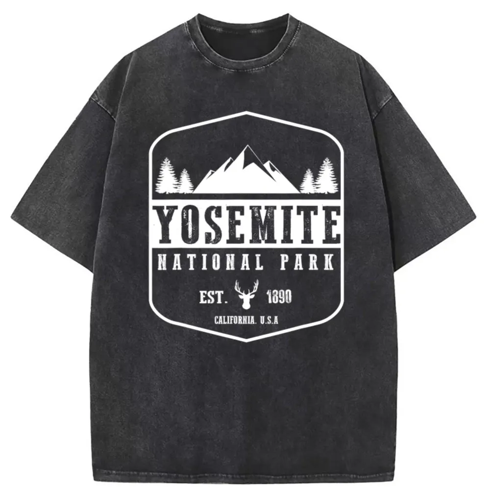 

Yosemite Nationa Park Tshirt I Love Hiking Wander Ust Sweatshirts For Men Long Sleeve Japan Style Retro New Tshirt Male