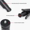 Mini Tripod for DJI Osmo Pocket 3 Silicone Non-Slip Desktop Mount for OSMO Pocket 3 Light Weight and Compact Black Support 2