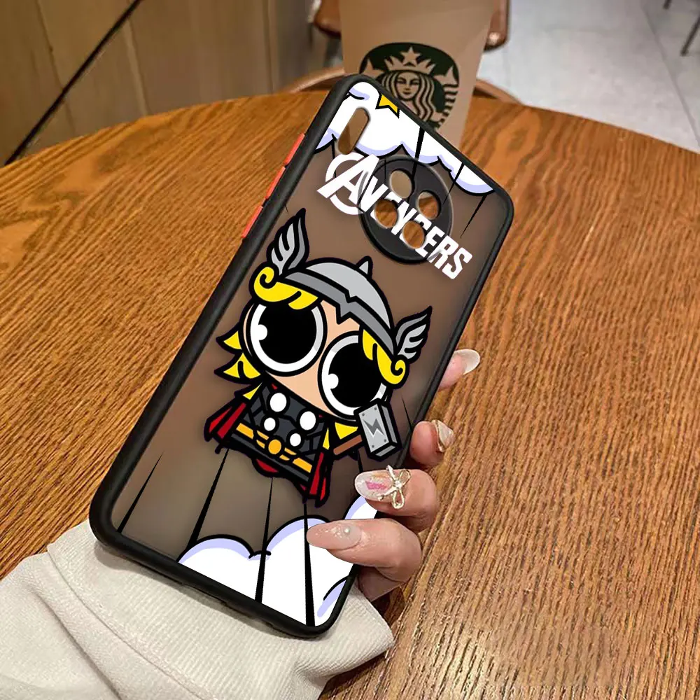 thumbnail image 1 of Funda mate para Huawei Y6P P50 P40 P30 P20 MATE 40 30 20 PRO PLUS Y7P Y9 Funda Shell Marvel dibujos animados héroe Spider-Man Lron Man, 1 of 5