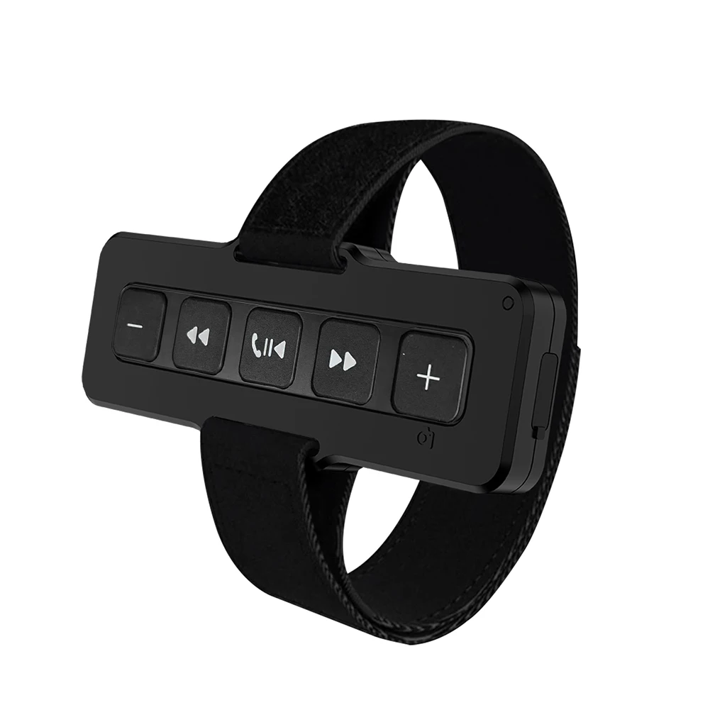 Wireless Media Button Bluetooth-Compatible 5 Keys Car DVD Music Player Waterproof Car Steering Wheel MP3 Music Player Controller