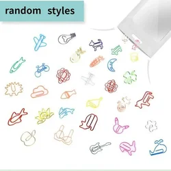 Vibrant Decorative Bookmarks and Paper Clips - 30 Pieces (Multicolour)