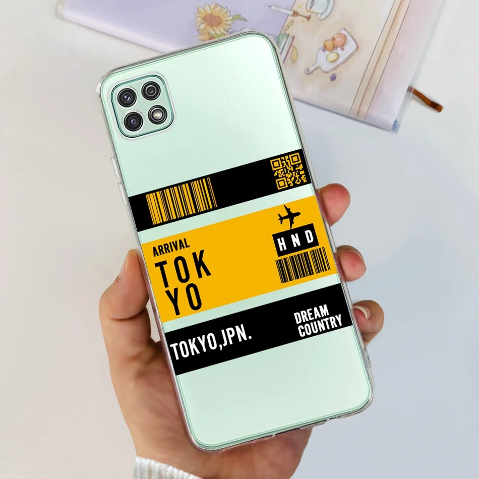 Stylish Transparent TPU Soft Silicone Phone Case