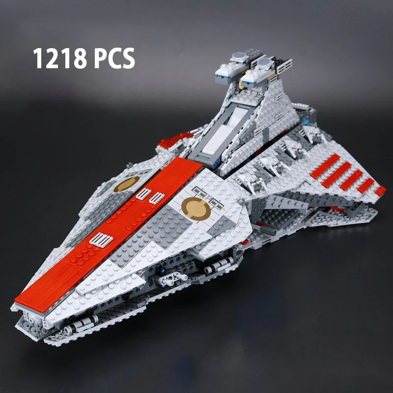 Venator Class Republic Attack Cruiser Compatible 8039 Building Bricks Star Planefighter Toys Birthday Gifts - Blocks