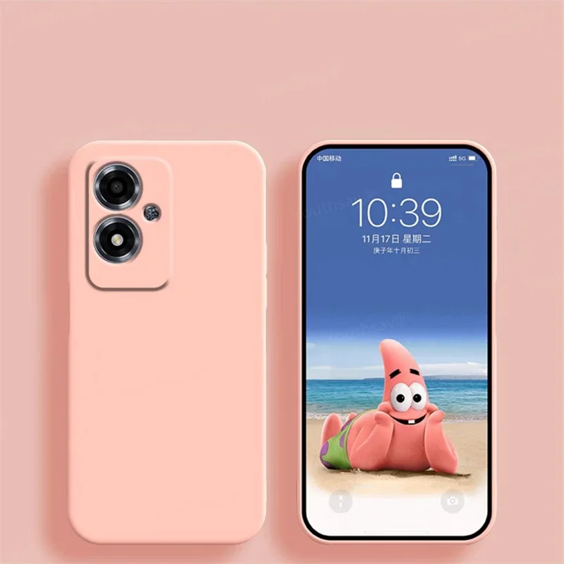 Premium Liquid Silicone Soft TPU Phone Bumper Case - Elegant Protection with Original Design