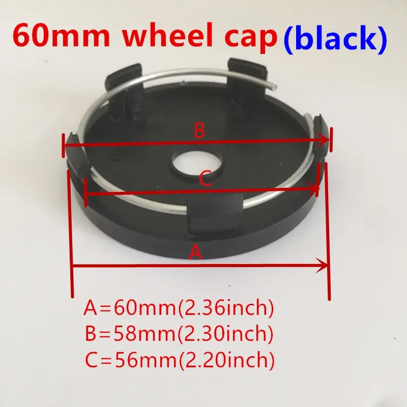 시트로엥 56mm 60mm 68mm 자동차 엠블럼 휠 허브 센터 캡 배지 커버 스티커 데칼 스타일링 액세서리 4개 세트