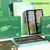 Delgreen 24/36/48/72 set Soft Oil Pastel/Crayon for Painting/Overlay/Scratching Painting Graffiti Crayon Artist Students Drawing 1