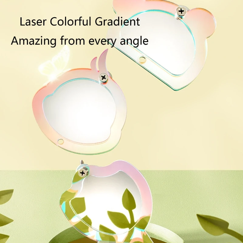 Parrot Mirror with Perch Stands Birds Stand Pole Natural Wooden Grinding Branch Paw Climbing Standing