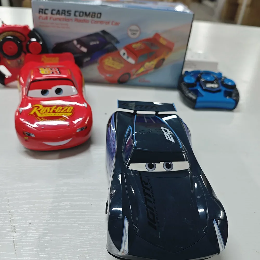 Disney Pixar Cars 3 Lightning Mcqueen Remote Control Car Electric Remote Control Toy Car Hulked Spidermans Car Toys Kids Gift 2