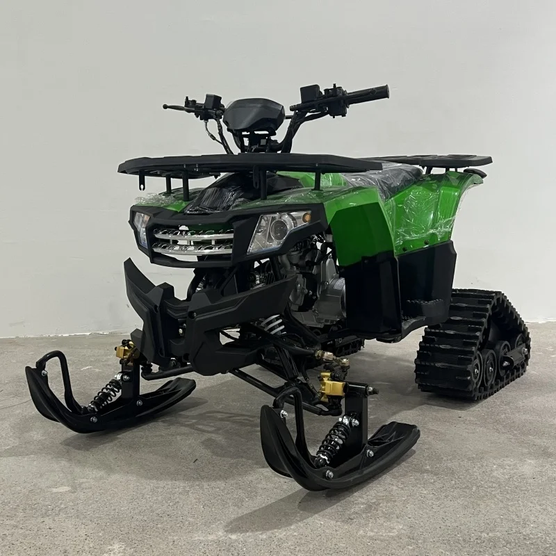 

Tracked Sled Cross Country Ski Vehicle Gasoline Sonw ATV 125cc Snowmobile