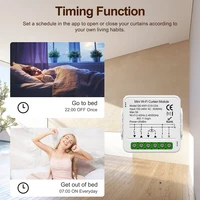 Tuya Smart WiFi ZigBee Curtain Module Blinds Roller Shutter Electric Motor Smart Curtain Switch Works with Alexa Google Home - Image 5