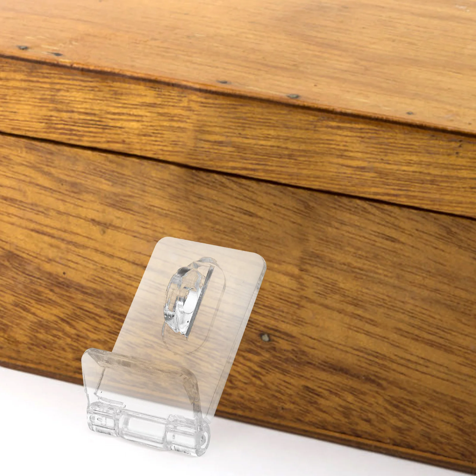 24Pcs Acrylic Transparent Locks Box Buckles Jewelry Cabinet Hasps Plastic Latches Padlock Clear Closure Hardware