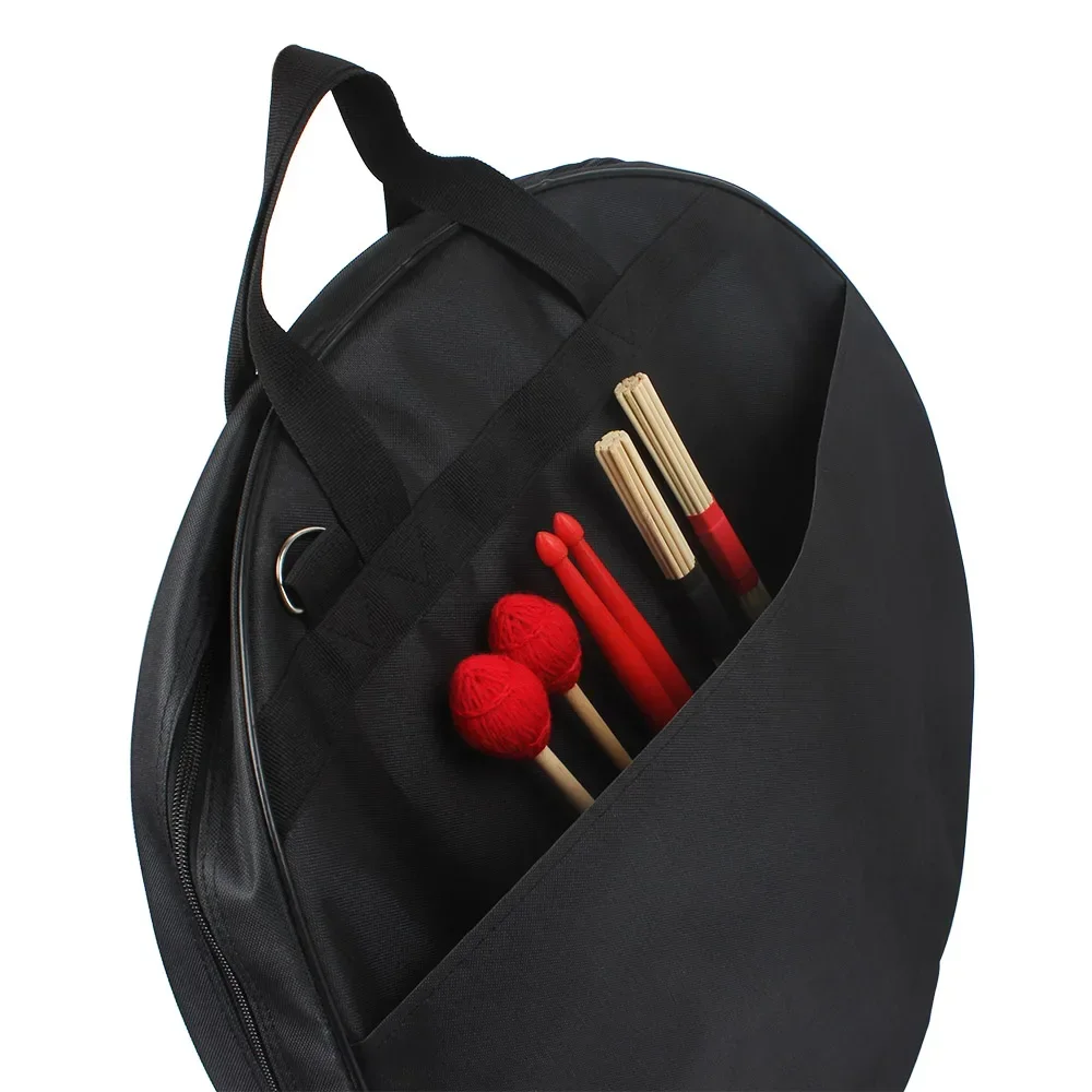 SLADE 21 Inch Cymbal Bag DrumSticks Handbags Removable Divider Shoulder Strap Knapsack Percussion Instruments Accessories