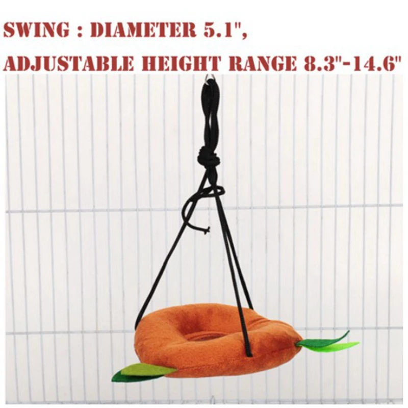 Title 5, 5Pcs Hamster Sugar Glider Hanging Cage Accessor...