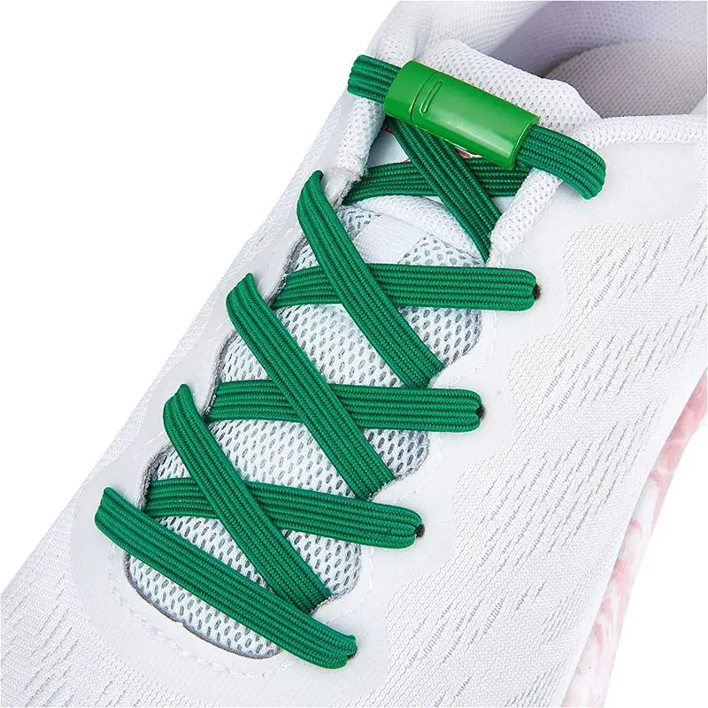 

1Pair No Tie Elastic Shoelaces Stretch Tieless With Magnetic Flat Shoe Laces One Size Fits All for Kids and Adults Shoe Shoelace