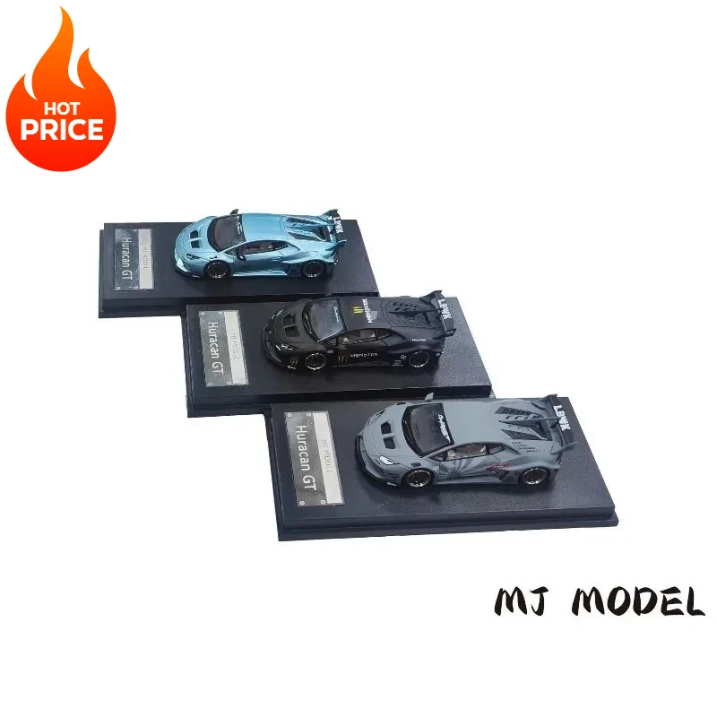 MJ 1:64 람보르기니 LP610 GT 우라칸 다이캐스트 자동차 모델 컬렉션