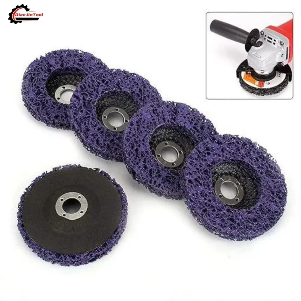 Diamond Grinding Wheel Flap Disc Coral Disc Poly Strip 1Piece 100/115/125mm For Angle Grinder Paint Rust Removal Clean Tool