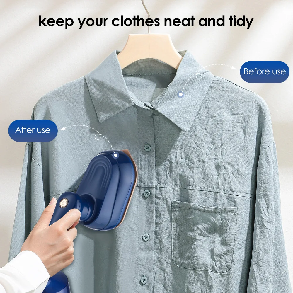 Description Picture 3 of item230ml Original Handheld Garment Steamer Iron Steam Cleaner for Cloth Home Electric Hanging Mite Removal Steamer Garment Portable