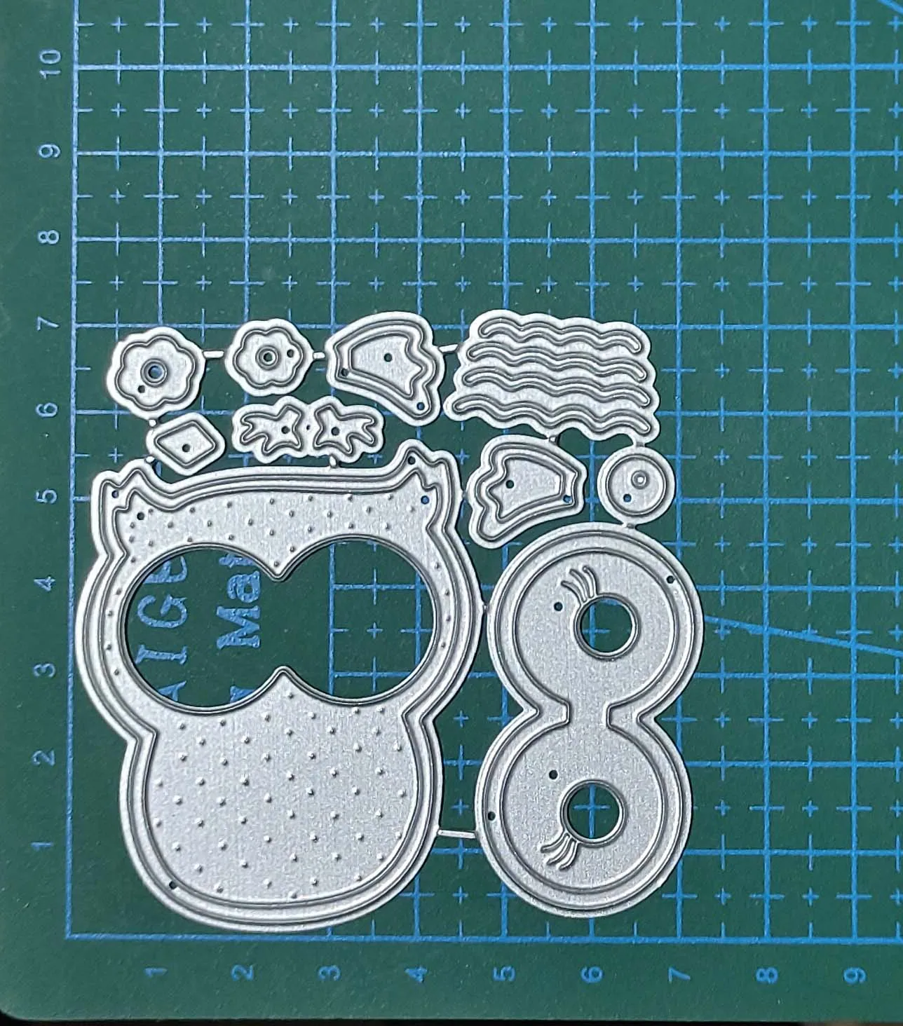 Рисунок 2 - Новая металлическая форма для высечки в виде совы