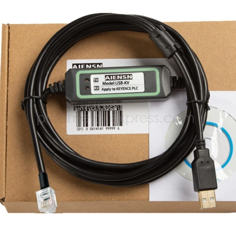 USB-KV Programming Cable, USB To KEYENCE Adapter For KEYENCE KV Series PLC, 3m