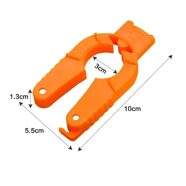 Apriscatole antiscivolo manuale in plastica creativa multifunzionale Gadget da cucina portatili per bevande Bar Party Lady Apribottiglie 6