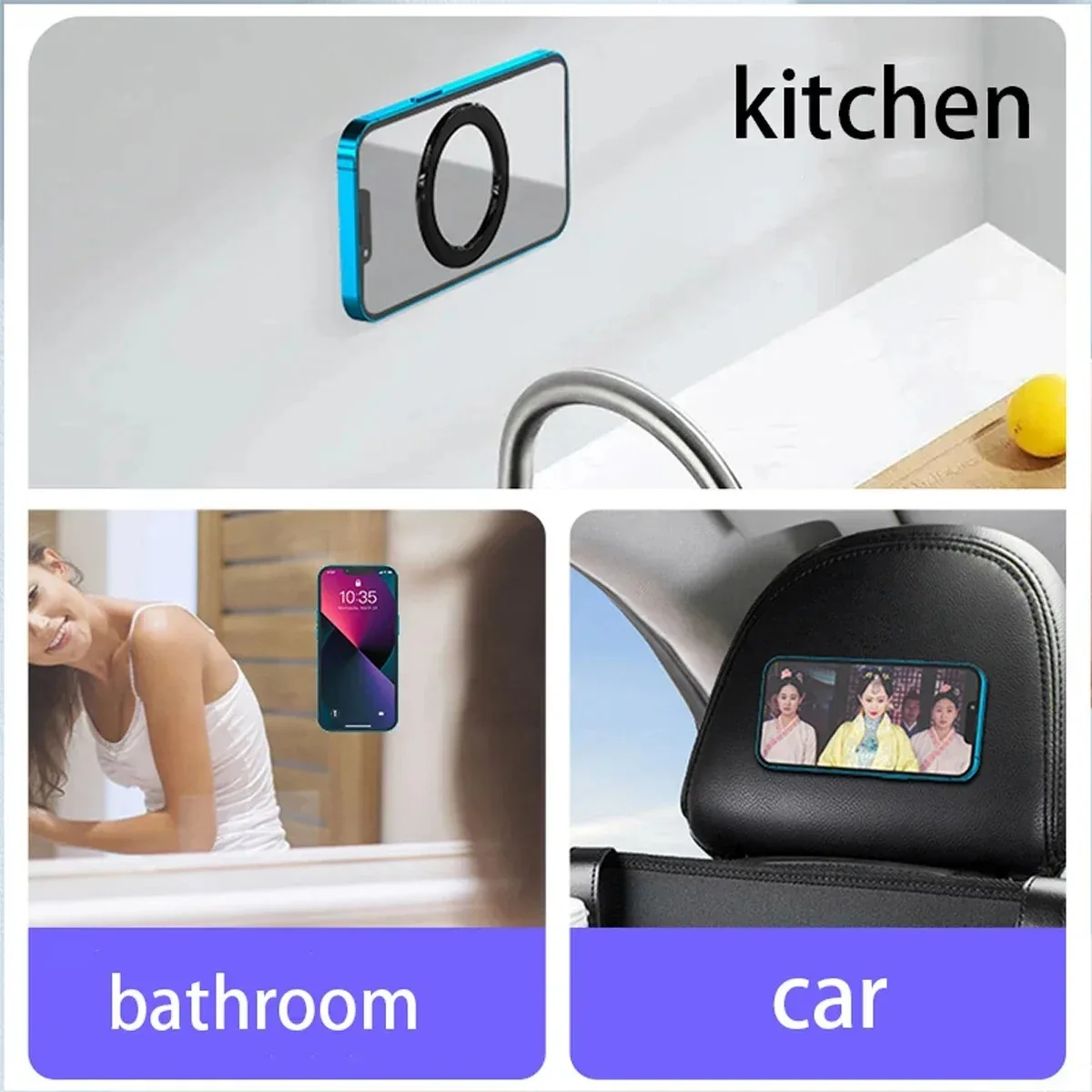 Magnetic Ring Holder with Strong Grip