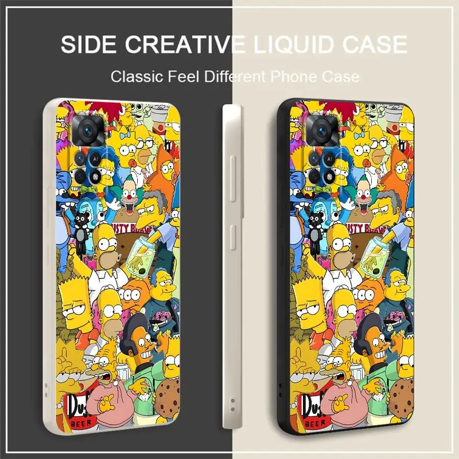 Simpsons Cartoon Phone Case Cover