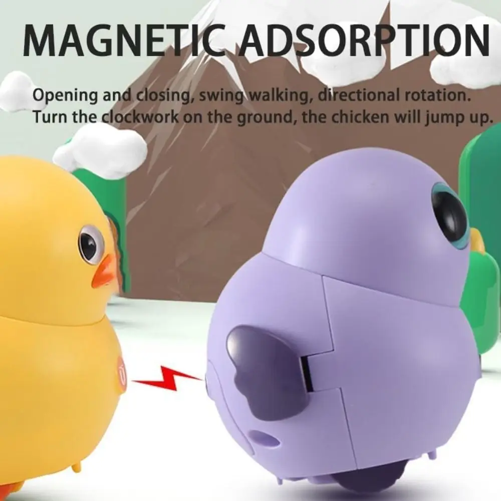 Cute Magnetic Swinging Walking Chick Toy Lightweight Duckling Owl Electric Walking Chick Toy Swinging Magnetic Toys Toddler 5