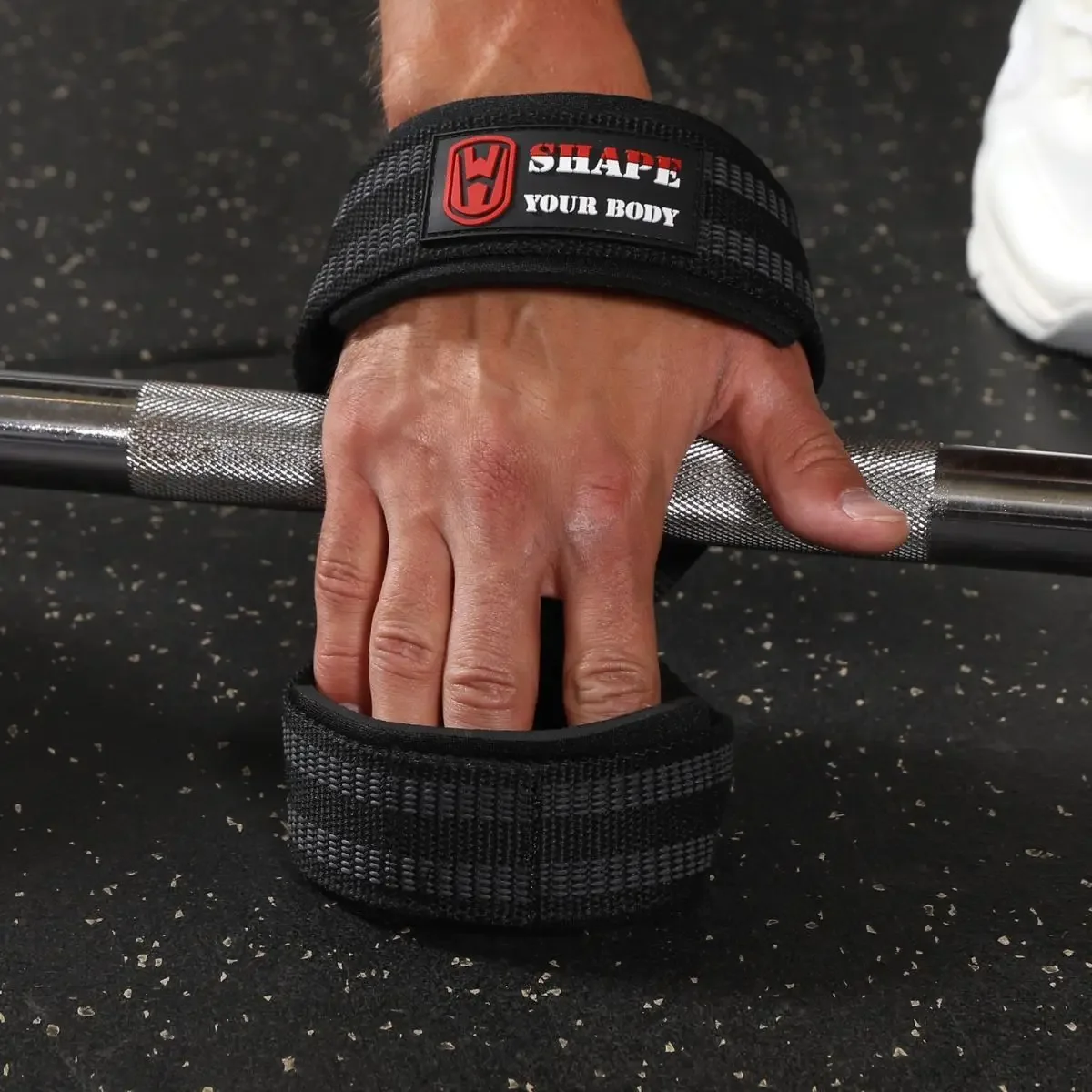 WOSWEIR-Fitness Anti-Rutsch-Gewichtheben Handgelenk Rallye-Handschuhe Verdickung Pull-up Hantel Horizontaler Stangengriff für Gymnastik – Detail 25