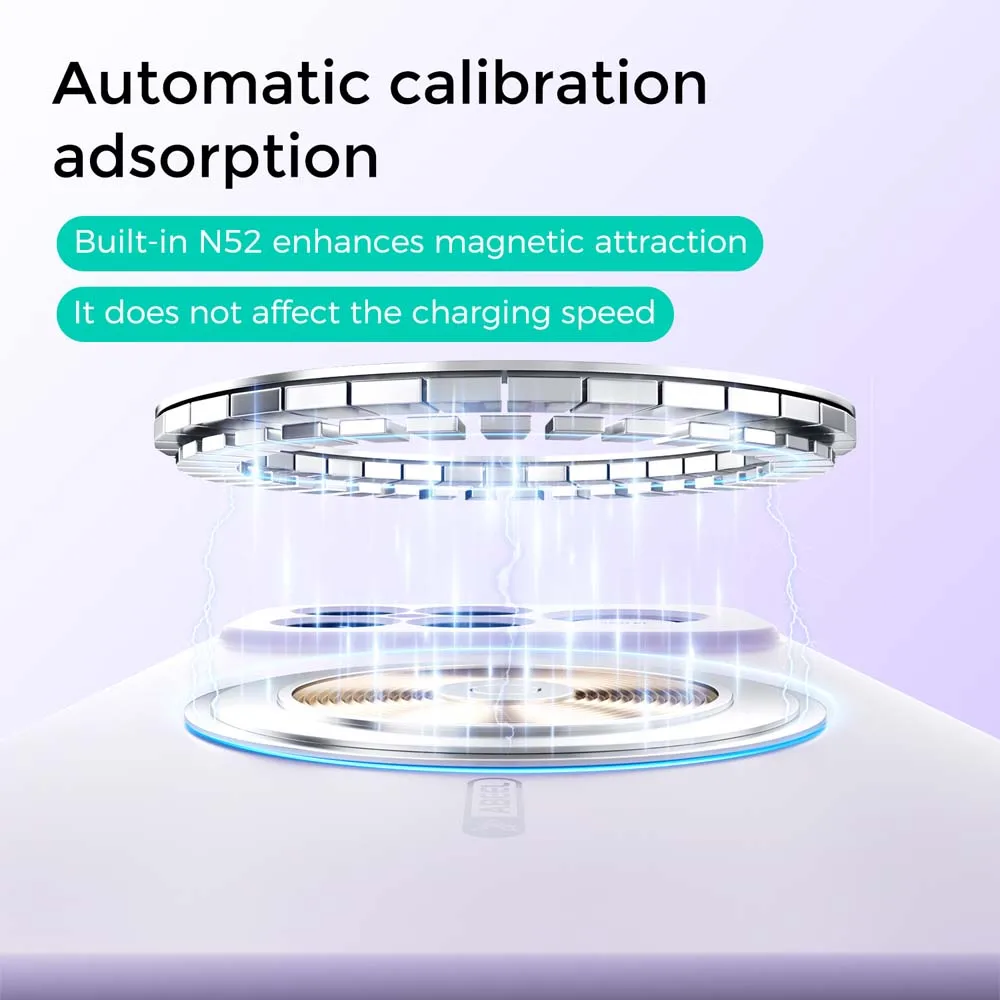 Magnetic Wireless Charging Liquid Silicone Shockproof Soft Case