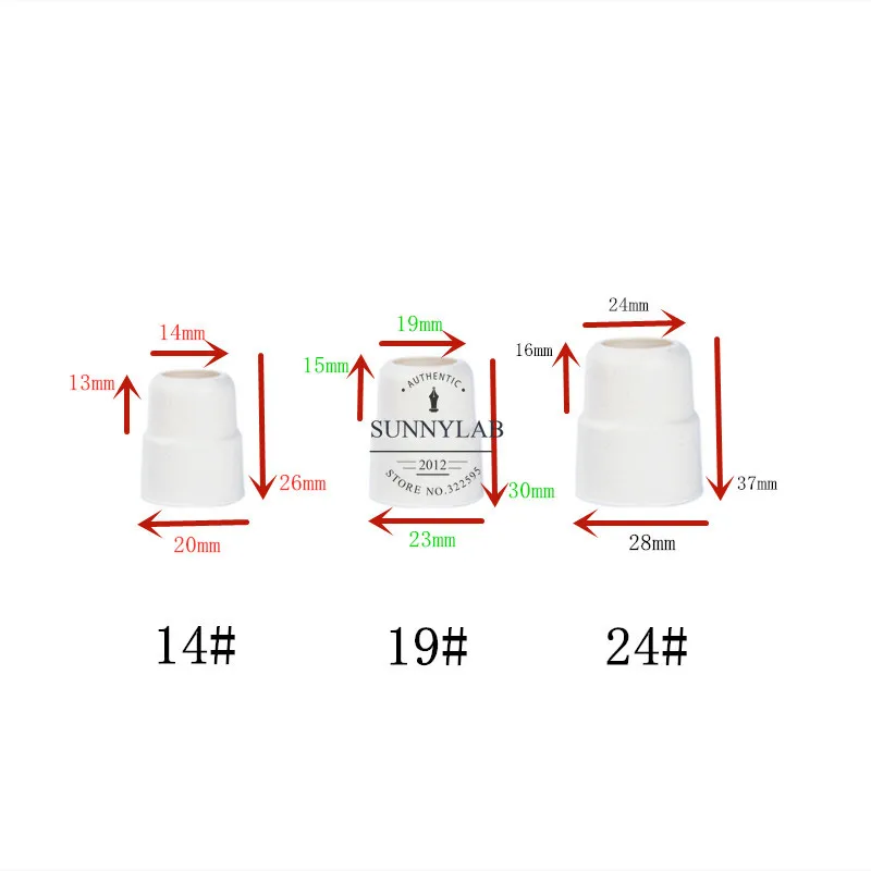 14# 19# 24# 20pcs 50pcs lab rubber stopper Reverse cap rubber sealing plug for laboratory bottles lab bottle stopper