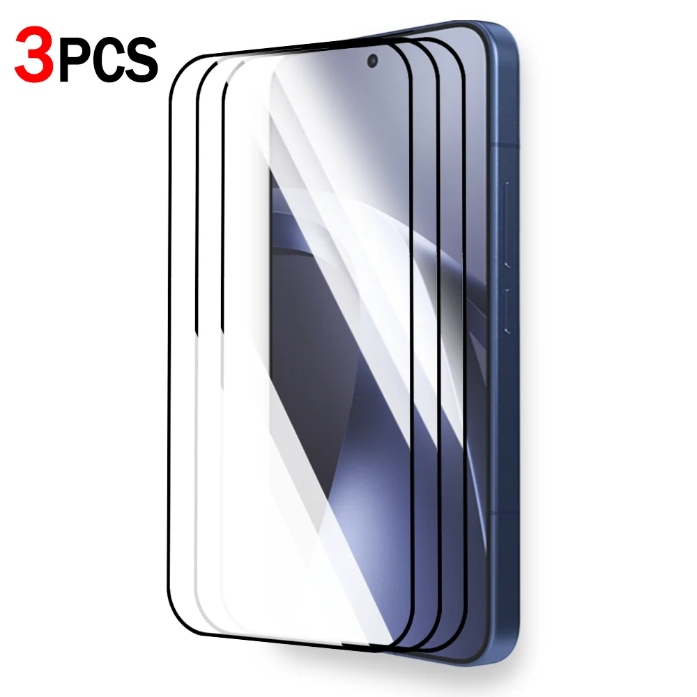Premium 4-Pack Tempered Glass Screen Protectors - HD Clear, Case Friendly, Anti-Scratch Protective Films
