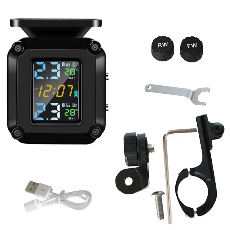 

Система контроля давления в шинах для мотоцикла, скутера