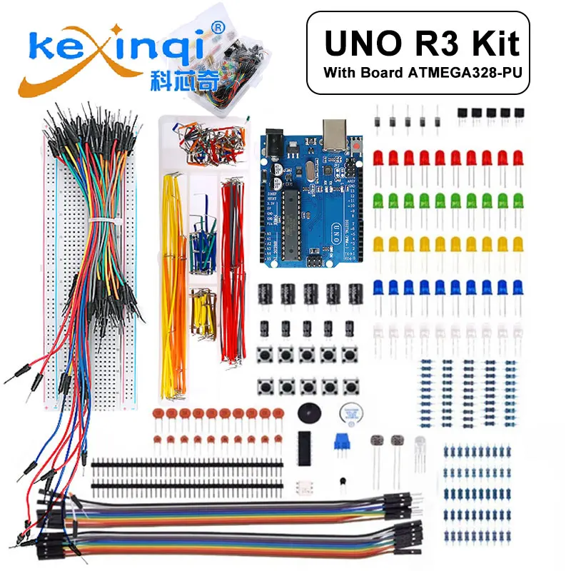 Kit-de-inicio-de-proyecto-DIY-para-Arduino-UNO-R3-conjunto-de ...