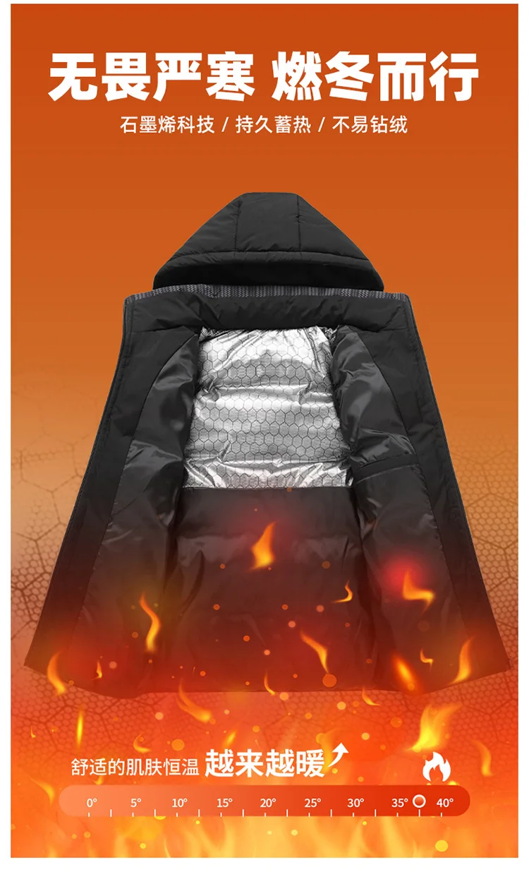 Gros plan sur le matériau du gilet d'hiver PlatiNum