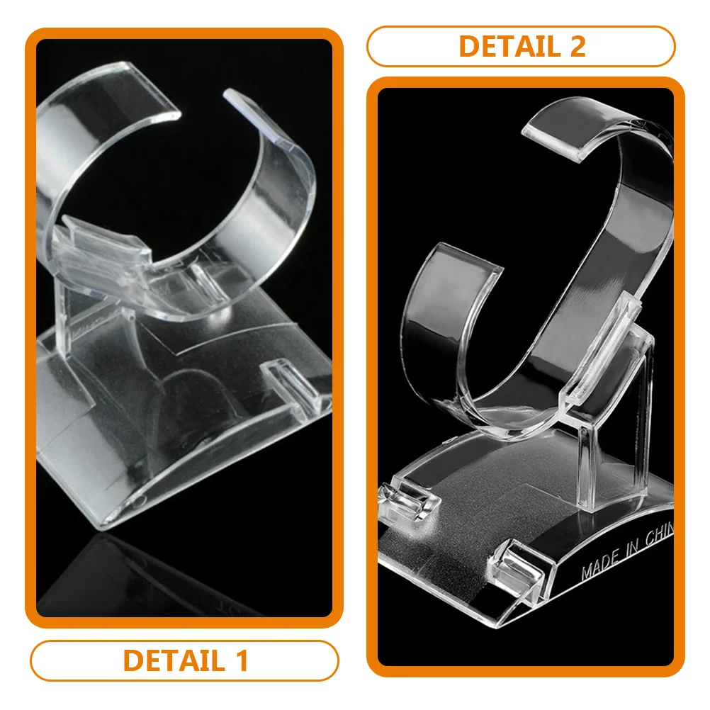 

Clear Watch Stand Jewelry Stands Mens Holder Display Bracelet Holders Displays Rack Abs Jewlery Organizer Man